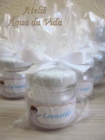 Kit Água Benta e Vela Aromática