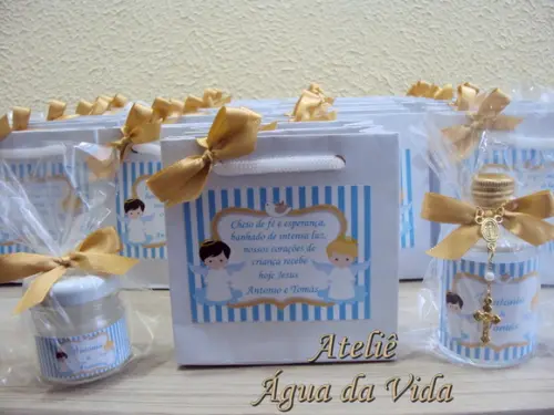 Kit Água Benta e Vela Aromática