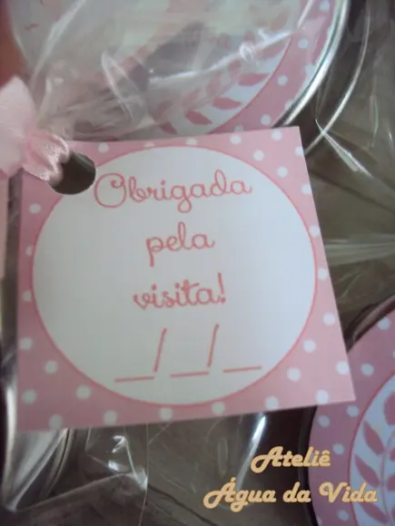 Latinha C/vela Aromática