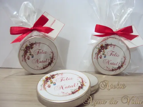 Latinha C/vela Aromática Natal
