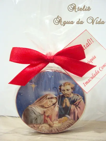 Latinha C/vela Aromática Natal