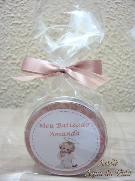 Latinha com Mini Terço