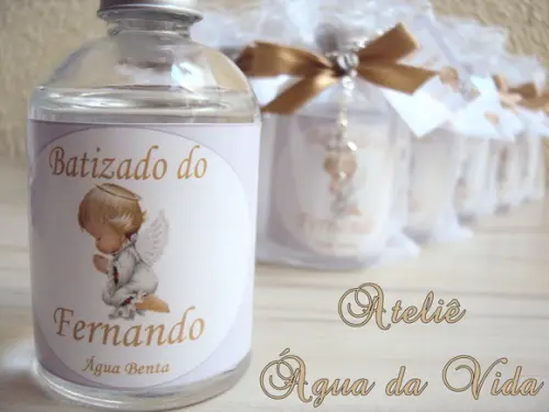 Lembrancinha Batizado / Água Benta