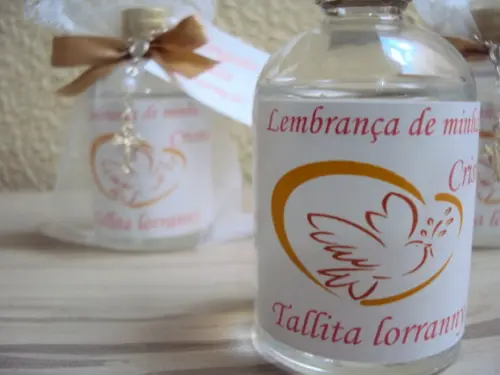 Lembrancinha Crisma / Água Benta