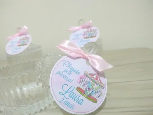 Lembrancinha de Aniversário Tema Carrossel