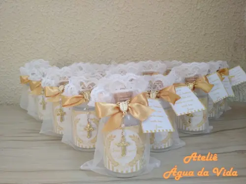Lembrancinha de Batizado Água Benta