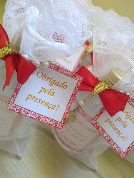 Lembrancinha de Crisma
