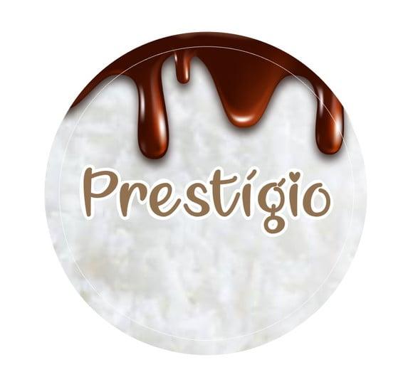 Adesivo redondo c/2cm prestigio