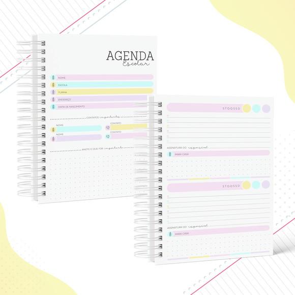 Agenda Escolar / Creche Dino Boy