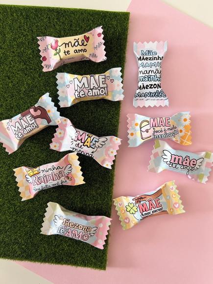 Balas Personalizadas Dia das Mães