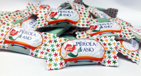 Balas Personalizadas pequena sereia