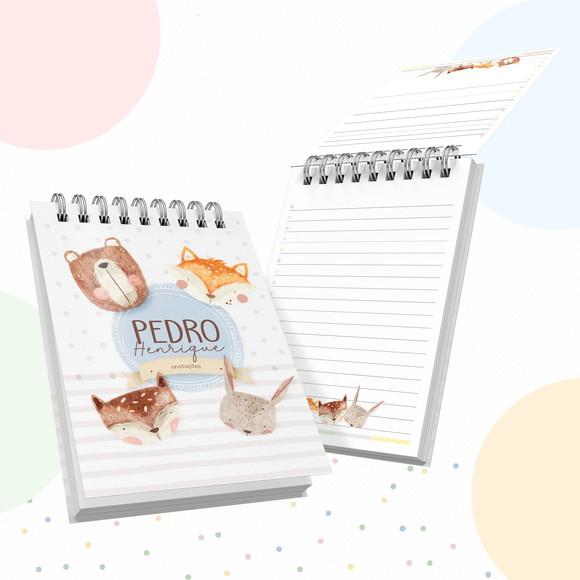 Bloquinho A6 Animais Cute