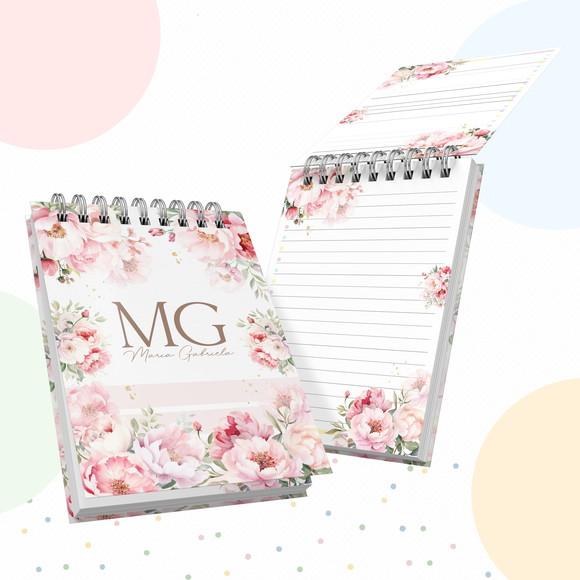Bloquinho A6 Floral