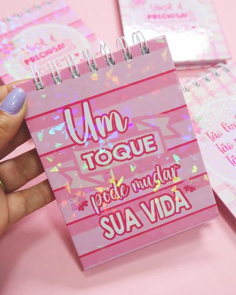 Bloquinho A6 Outubro Rosa