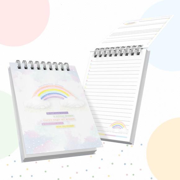 Bloquinho A6 Rainbow