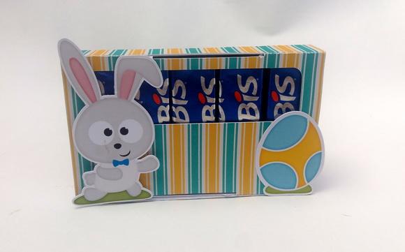 Caixa deslizante para 5 chocolates