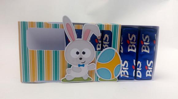 Caixa deslizante para 5 chocolates