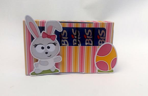 Caixa deslizante para 5 chocolates