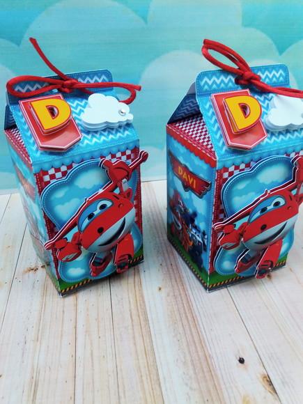 Caixa Milk com visor - Super Wings