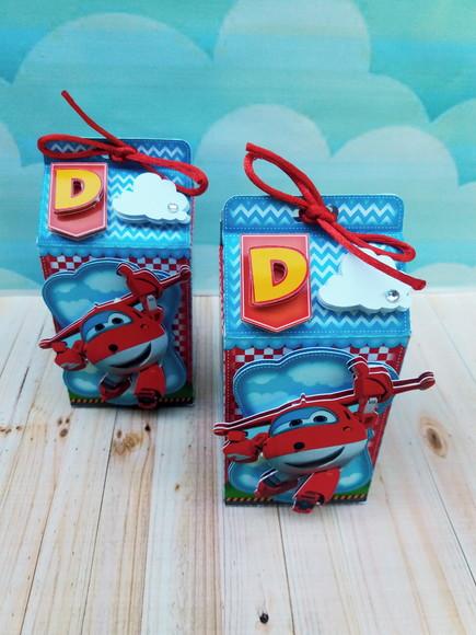 Caixa Milk com visor - Super Wings