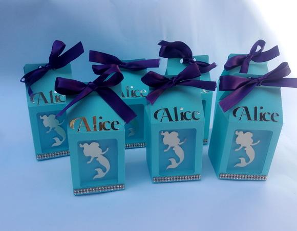 Caixa Milk com visor Pequena Sereia