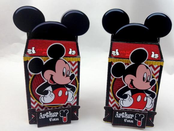 Caixa milk Mickey
