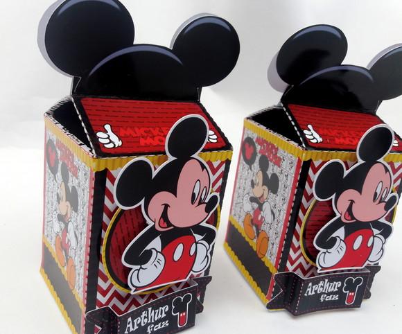 Caixa milk Mickey