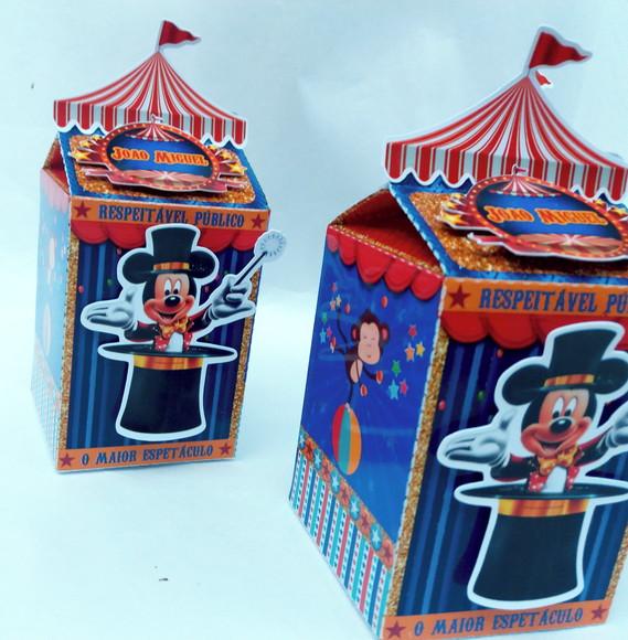 Caixa Milk Mickey