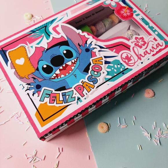 Caixa Mini Confeiteiro Ohana Stitch