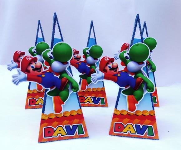 Caixa Pirâmide Super Mario