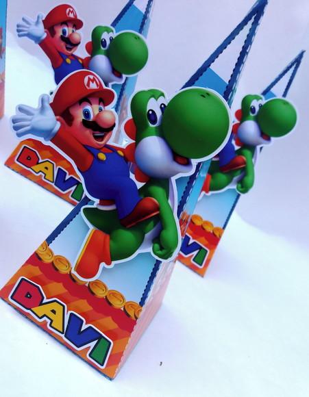 Caixa Pirâmide Super Mario