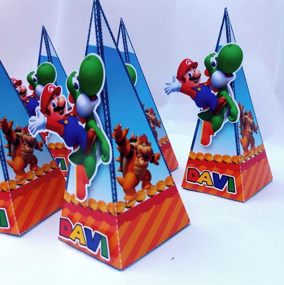 Caixa Pirâmide Super Mario