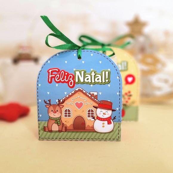 Caixinha com Sabonete Natura- Natal