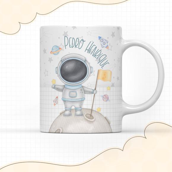 Caneca de Polímero Astronauta