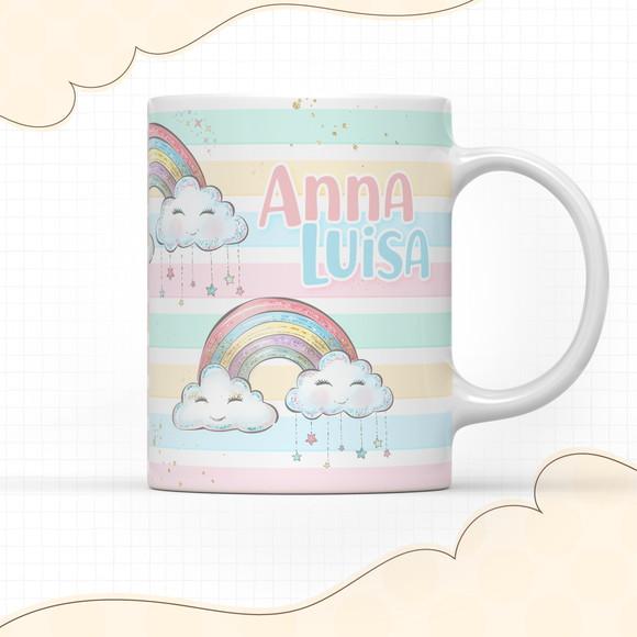 Caneca de Polímero Arco Íris
