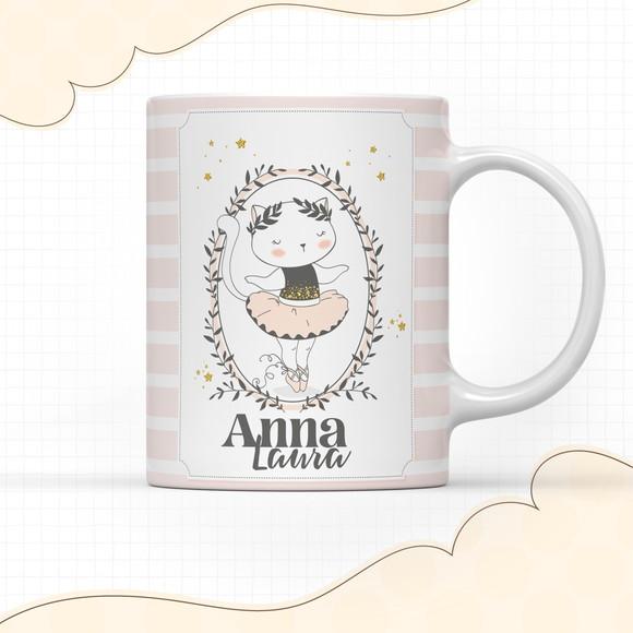Caneca de Polímero Animais Ballet