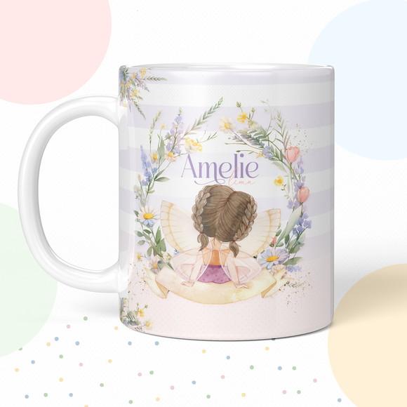 Caneca de Polímero Fada
