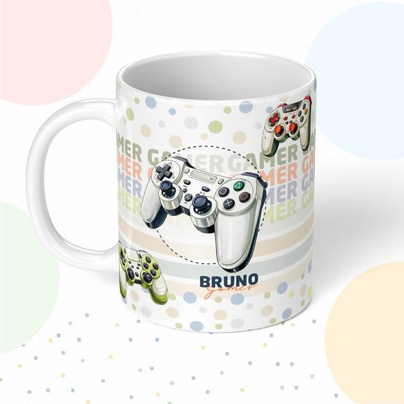 Caneca de Polímero Game Menino