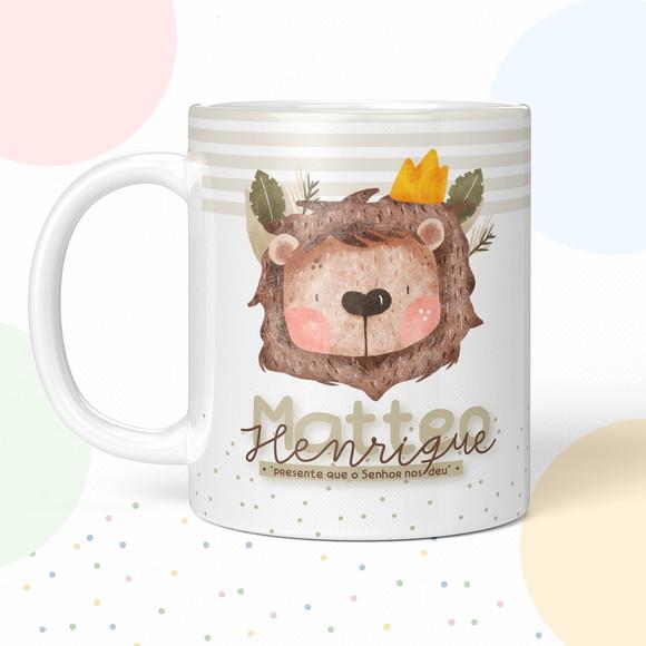 Caneca de Polímero Leão