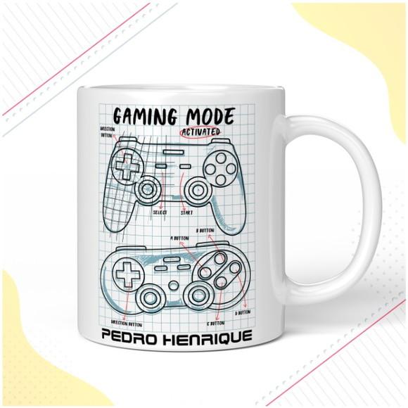 Caneca de Polímero Video Game