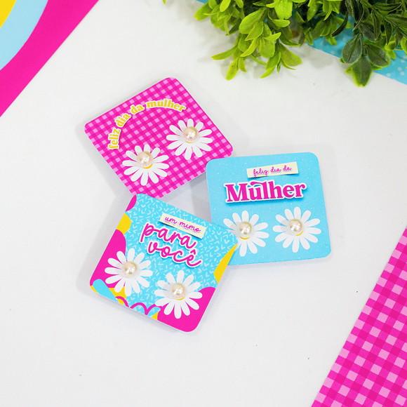 Card com Brinco Dia da Mulher
