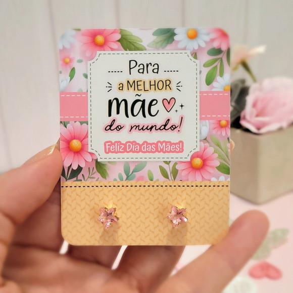 Card com Brinco Dia das Mães