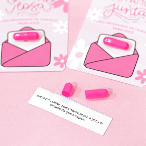 Card com Cápsula Outubro Rosa