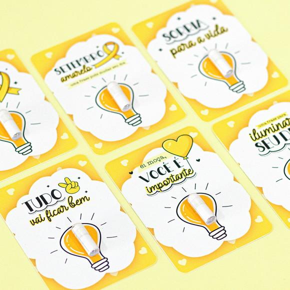 Card com Cápsula Setembro Amarelo