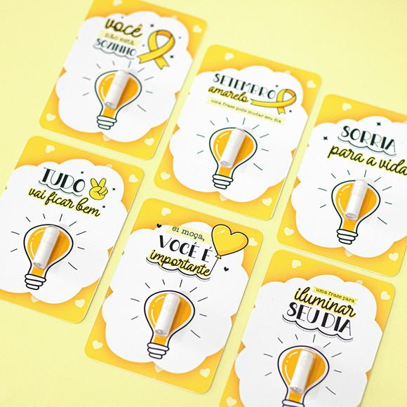 Card com Cápsula Setembro Amarelo