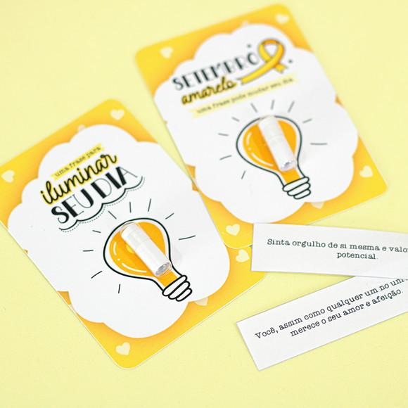 Card com Cápsula Setembro Amarelo