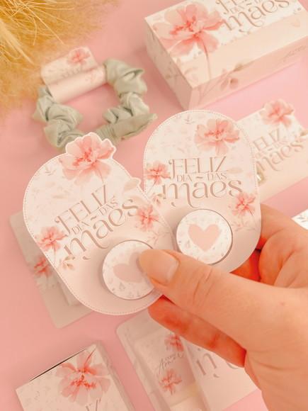 Card com Mini Hidratante para as Mãos Dia das Mães