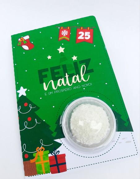 Cartão de Natal com Blister para 1 Docinho