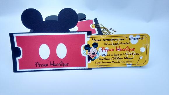 Convite Mickey
