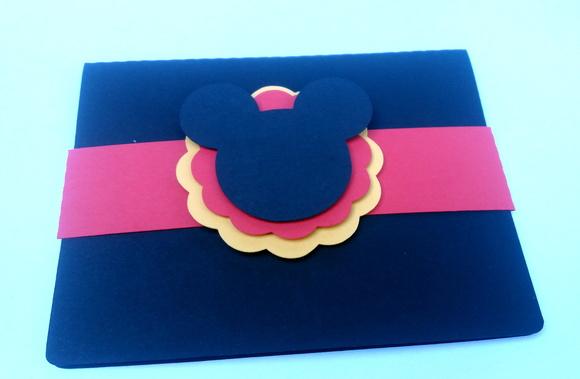 Convite Mickey e Minnie confeiteiros